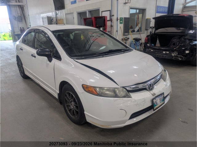 2008 Honda Civic Dx-g მანქანა იყიდება აუქციონზე, vin: 2HGFA16448H100053, აუქციონის ნომერი: 20273093