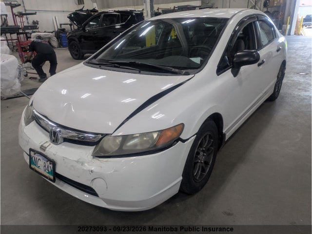 2008 Honda Civic Dx-g მანქანა იყიდება აუქციონზე, vin: 2HGFA16448H100053, აუქციონის ნომერი: 20273093