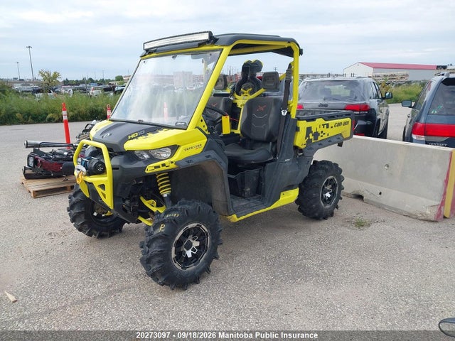 20273097 :رقم المزاد ، 3JBUWAP45KK001707 vin ، 2019 Can-am Defender Xmr Hd10 Efi 4x4 مزاد بيع