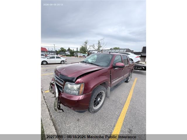 2009 Chevrolet Avalanche 1500 Lt მანქანა იყიდება აუქციონზე, vin: 3GNFK120X9G243452, აუქციონის ნომერი: 20273098