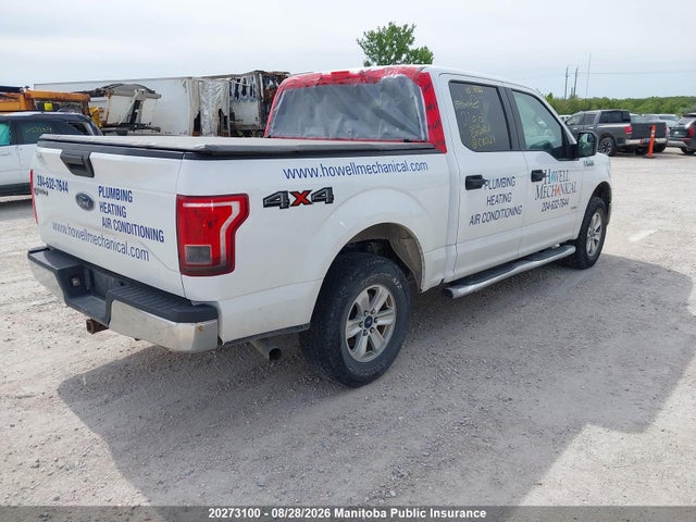 Ford F150 Xlt Supercrew 2015 1FTEW1EP3FFC80129 Image 4
