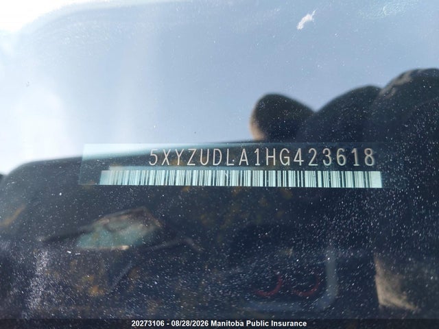 5XYZUDLA1HG423618 Hyundai Santa Fe Sport 2.0t Se