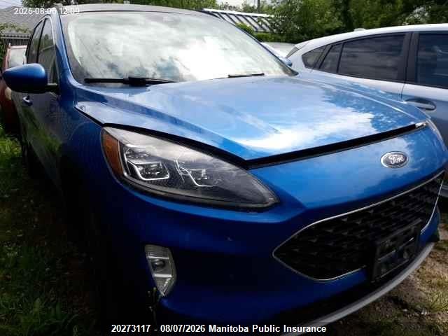 2021 Ford Escape Titanium 2.0t მანქანა იყიდება აუქციონზე, vin: 1FMCU9J97MUA55400, აუქციონის ნომერი: 20273117