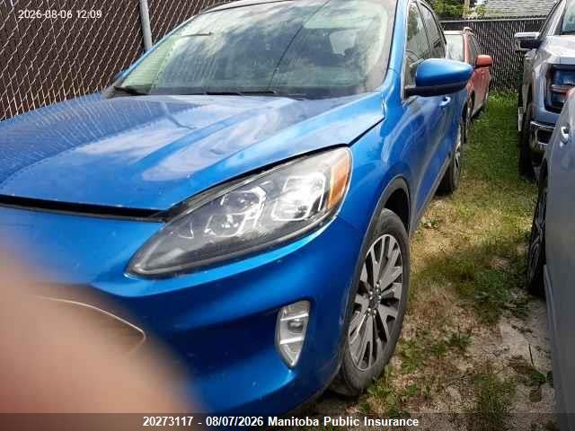 2021 Ford Escape Titanium 2.0t მანქანა იყიდება აუქციონზე, vin: 1FMCU9J97MUA55400, აუქციონის ნომერი: 20273117