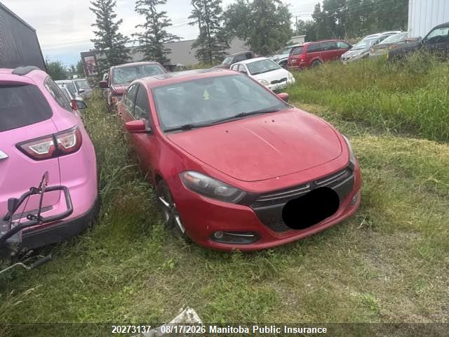 Продаж на аукціоні авто 2013 Dodge Dart Limited, vin: 1C3CDFCB8DD327539, номер лоту: 20273137