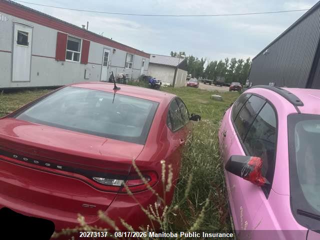 20273137 :رقم المزاد ، 1C3CDFCB8DD327539 vin ، 2013 Dodge Dart Limited مزاد بيع
