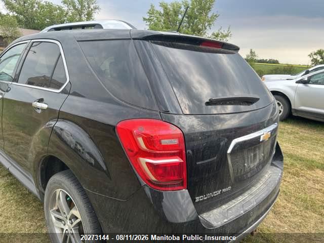 20273144 :رقم المزاد ، 2GNFLGE32H6286215 vin ، 2017 Chevrolet Equinox Premier V6 مزاد بيع