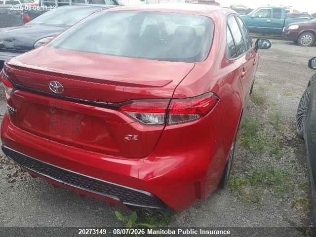 Продажа на аукционе авто 2021 Toyota Corolla Se, vin: 5YFB4MBEXMP093666, номер лота: 20273149