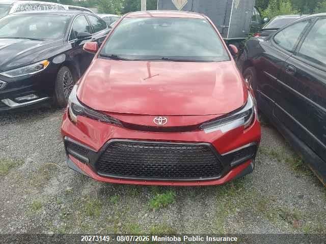 Продажа на аукционе авто 2021 Toyota Corolla Se, vin: 5YFB4MBEXMP093666, номер лота: 20273149