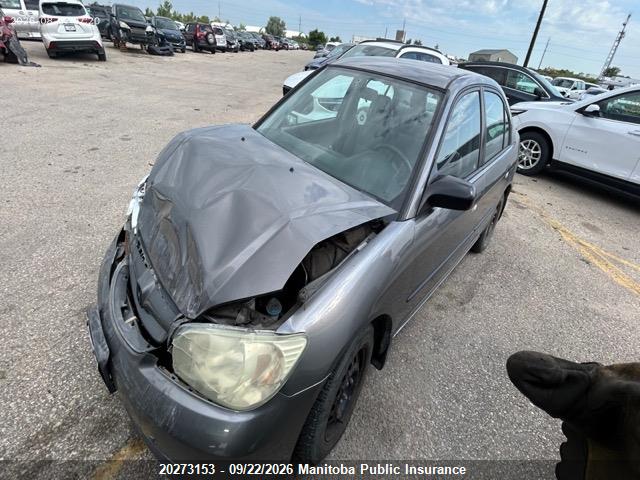 Aukcja sprzedaży 2004 Honda Civic Se, vin: 2HGES16304H937568, numer aukcji: 20273153