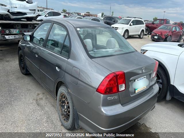 Aukcja sprzedaży 2004 Honda Civic Se, vin: 2HGES16304H937568, numer aukcji: 20273153