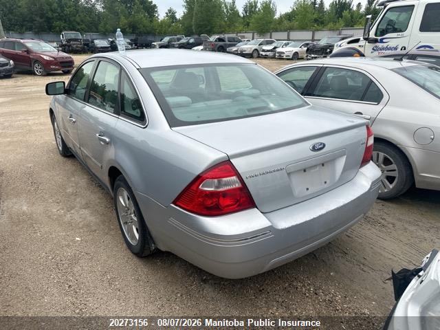 20273156 :رقم المزاد ، 1FAFP24145G110221 vin ، 2005 Ford Five Hundred Sel مزاد بيع