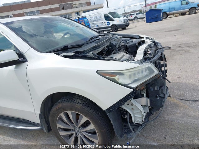 2014 Acura Mdx Tech მანქანა იყიდება აუქციონზე, vin: 5FRYD4H66EB505202, აუქციონის ნომერი: 20273169