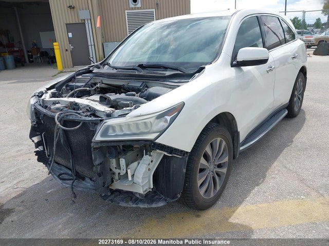2014 Acura Mdx Tech მანქანა იყიდება აუქციონზე, vin: 5FRYD4H66EB505202, აუქციონის ნომერი: 20273169