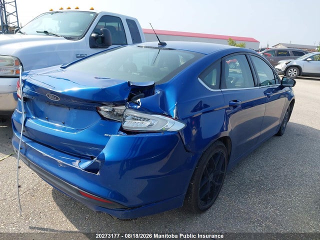 Ford FUSION SE 2017 3FA6P0H74HR389377 Image 4