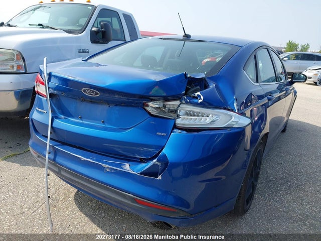 Ford FUSION SE 2017 3FA6P0H74HR389377 Image 6