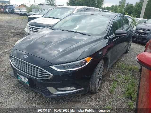 Ford FUSION SE 2017 3FA6P0T98HR352423 Image 2