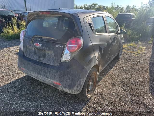 20273188 :رقم المزاد ، KL8CB6S90DC521187 vin ، 2013 Chevrolet Spark Ls مزاد بيع