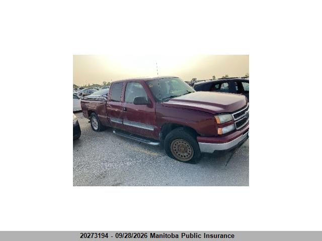 20273194 :رقم المزاد ، 2GCEK19V471133668 vin ، 2007 Chevrolet Silverado 1500 Ext Cab مزاد بيع