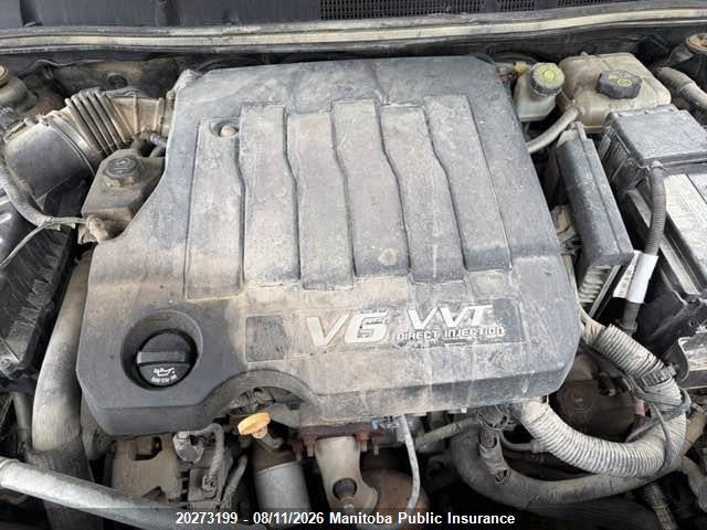 20273199 :رقم المزاد ، 1G4GL5GG0AF255781 vin ، 2010 Buick Lacrosse Cxl V6 مزاد بيع