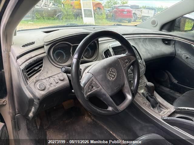 20273199 :رقم المزاد ، 1G4GL5GG0AF255781 vin ، 2010 Buick Lacrosse Cxl V6 مزاد بيع