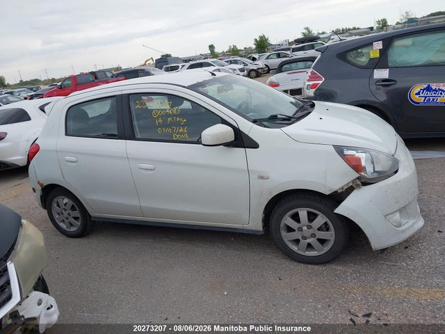 Продаж на аукціоні авто 2014 Mitsubishi Mirage Se, vin: ML32A4HJ9EH004683, номер лоту: 20273207