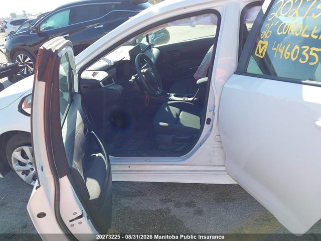 20273225 :رقم المزاد ، 5YFB4MDE5TP446035 vin ، 2026 Toyota Corolla Le مزاد بيع