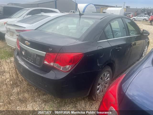 20273277 :رقم المزاد ، 1G1PF5S90B7270080 vin ، 2011 Chevrolet Cruze Lt Turbo مزاد بيع