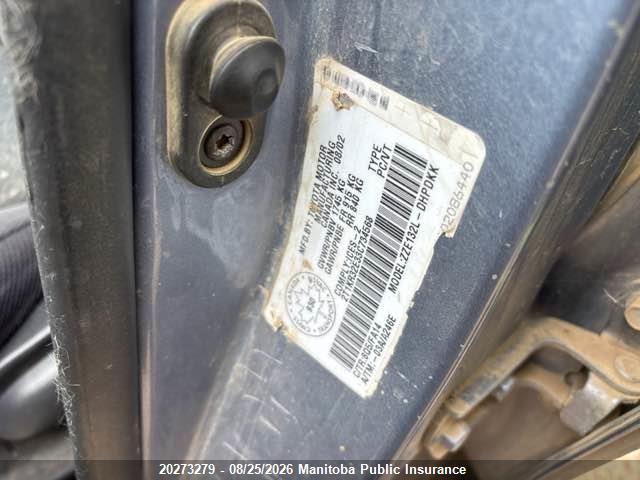 20273279 :رقم المزاد ، 2T1KR32E33C734568 vin ، 2003 Toyota Matrix مزاد بيع