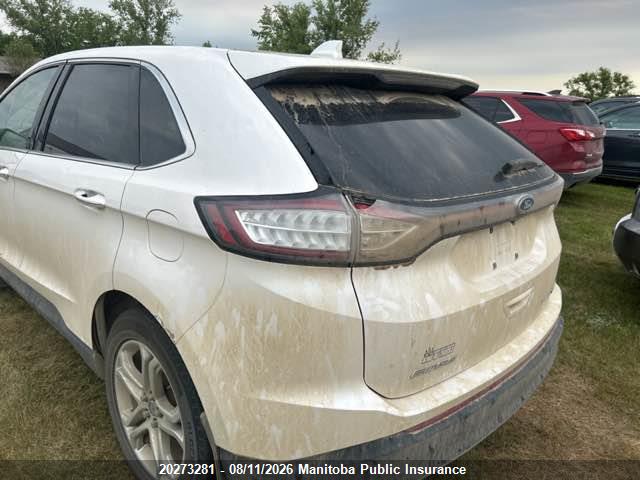 Продажа на аукционе авто 2017 Ford Edge Titanium, vin: 2FMPK4K84HBB92306, номер лота: 20273281