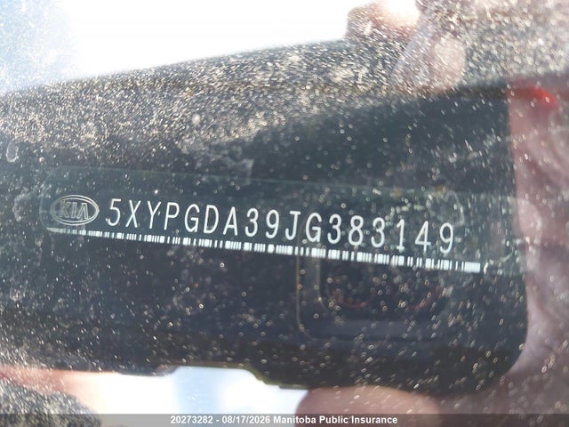 KIA SORENTO LX 2018 5XYPGDA39JG383149 Image 8