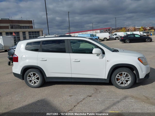 20273283 :رقم المزاد ، KL77P2EM4CK582840 vin ، 2012 Chevrolet Orlando Lt مزاد بيع