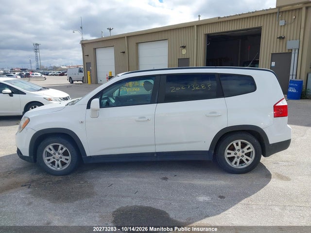 20273283 :رقم المزاد ، KL77P2EM4CK582840 vin ، 2012 Chevrolet Orlando Lt مزاد بيع