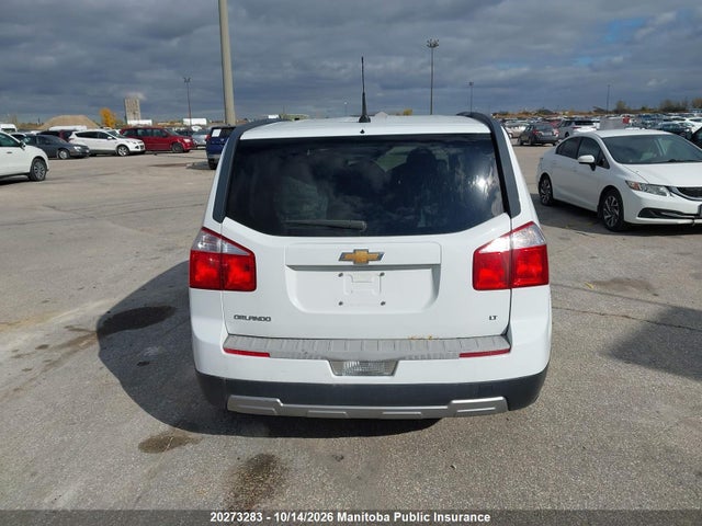 20273283 :رقم المزاد ، KL77P2EM4CK582840 vin ، 2012 Chevrolet Orlando Lt مزاد بيع