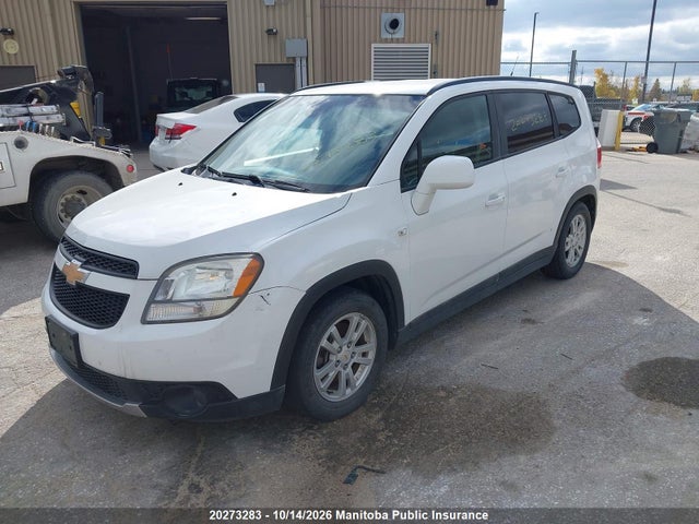 20273283 :رقم المزاد ، KL77P2EM4CK582840 vin ، 2012 Chevrolet Orlando Lt مزاد بيع