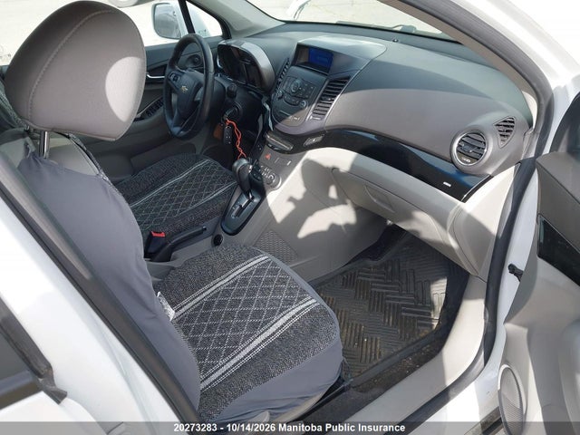 20273283 :رقم المزاد ، KL77P2EM4CK582840 vin ، 2012 Chevrolet Orlando Lt مزاد بيع