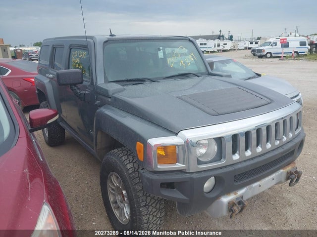 2008 Hummer H3 მანქანა იყიდება აუქციონზე, vin: 5GTEN13E588202181, აუქციონის ნომერი: 20273289