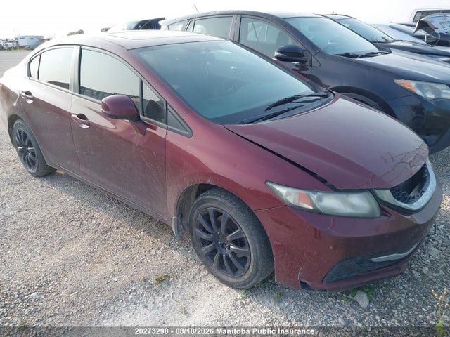 Продажа на аукционе авто 2013 Honda Civic Ex, vin: 2HGFB2F58DH010460, номер лота: 20273298