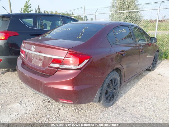 Продажа на аукционе авто 2013 Honda Civic Ex, vin: 2HGFB2F58DH010460, номер лота: 20273298