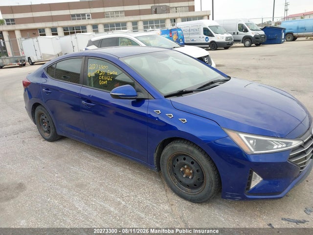 2020 Hyundai Elantra Preferred მანქანა იყიდება აუქციონზე, vin: KMHD84LF8LU003058, აუქციონის ნომერი: 20273300