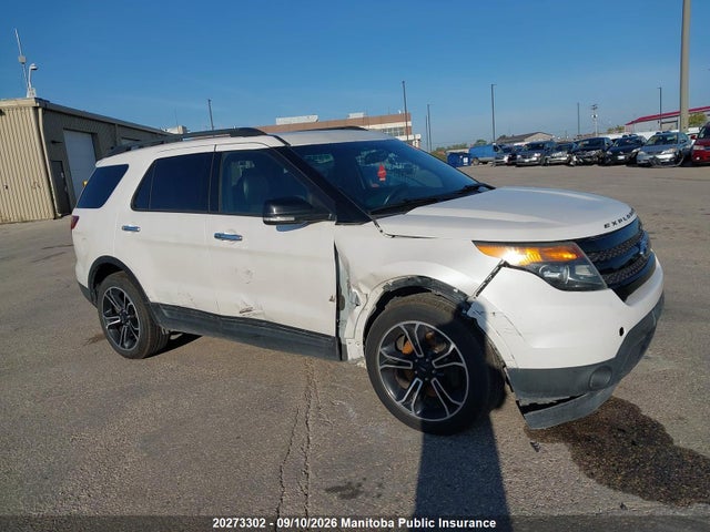 20273302 :رقم المزاد ، 1FM5K8GT0FGA67062 vin ، 2015 Ford Explorer Sport Ecoboost مزاد بيع