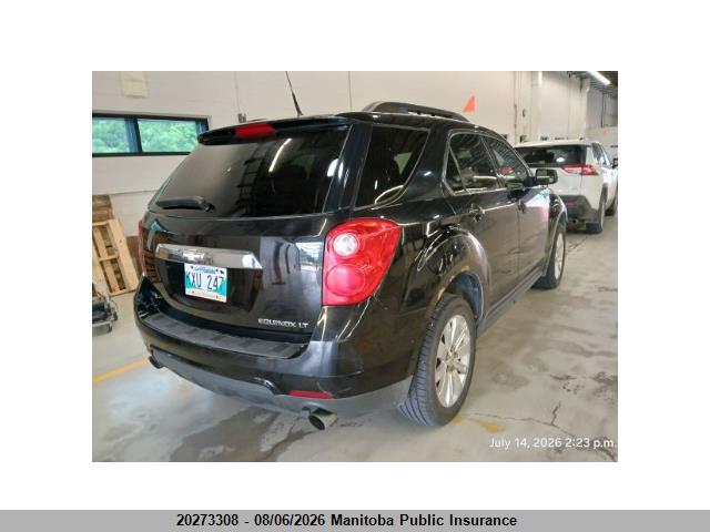 2011 Chevrolet Equinox Lt V6 მანქანა იყიდება აუქციონზე, vin: 2CNFLDE56B6469855, აუქციონის ნომერი: 20273308