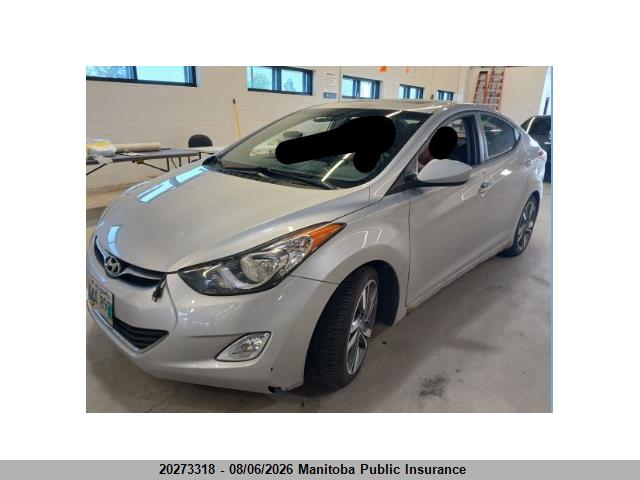 20273318 :رقم المزاد ، 5NPDH4AE3DH208426 vin ، 2013 Hyundai Elantra Gls مزاد بيع