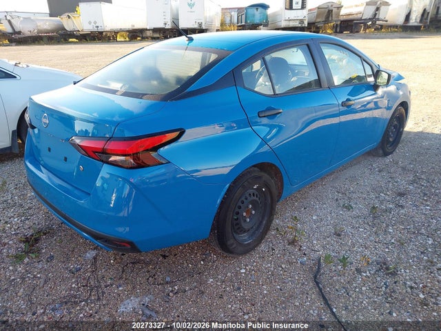 Aukcja sprzedaży 2025 Nissan Versa 1.6 S, vin: 3N1CN8DV5SL809599, numer aukcji: 20273327