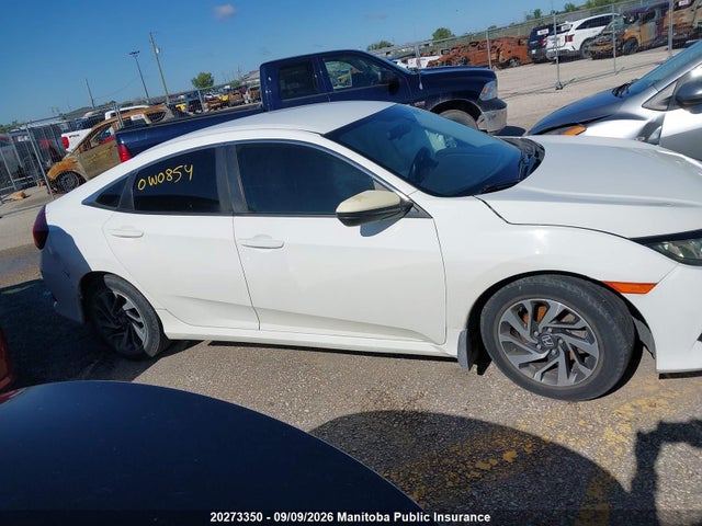2016 Honda Civic Lx მანქანა იყიდება აუქციონზე, vin: 2HGFC2F56GH039330, აუქციონის ნომერი: 20273350