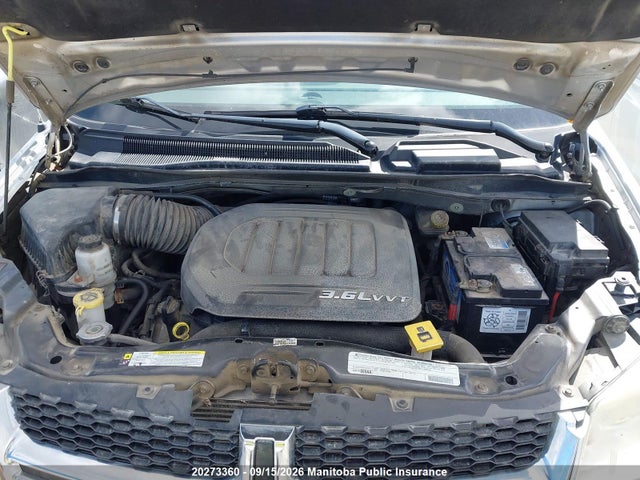 20273360 :رقم المزاد ، 2C4RDGBG4CR343175 vin ، 2012 Dodge Grand Caravan Se مزاد بيع