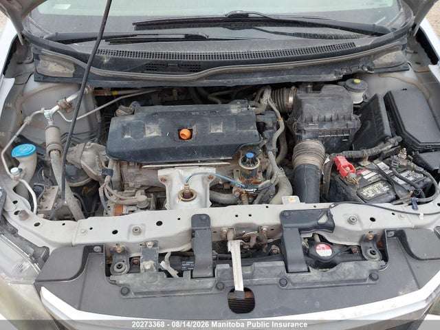 20273368 :رقم المزاد ، 2HGFB2F57CH017432 vin ، 2012 Honda Civic Ex مزاد بيع