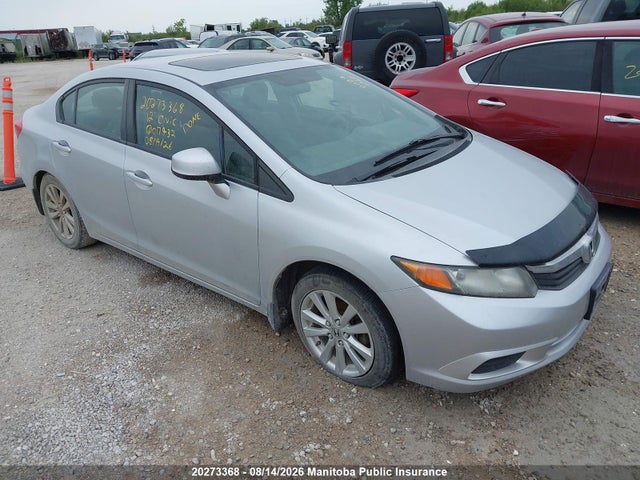 20273368 :رقم المزاد ، 2HGFB2F57CH017432 vin ، 2012 Honda Civic Ex مزاد بيع