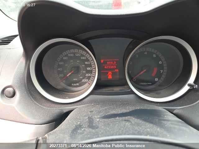 2009 Mitsubishi Lancer Se მანქანა იყიდება აუქციონზე, vin: JA3AU26U69U607412, აუქციონის ნომერი: 20273371