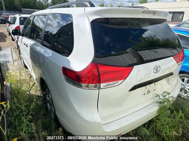 2014 Toyota Sienna Ce V6 მანქანა იყიდება აუქციონზე, vin: 5TDZK3DC5ES486171, აუქციონის ნომერი: 20273373